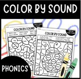 Color By Sound Phonics Color By Code End of the Year Revie