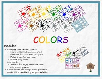 Preview of Color Charts and Color Matching Cards