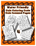 Color Code Penny Nickel Dime Quarter Water / Sea / Ocean Sheets