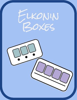 Preview of Color Coded Elkonin Boxes (3, 4, 5, & 6 Boxes)