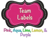Color Coded Table Group Labels