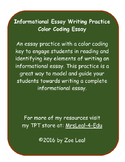 Color Coding Informational Essay