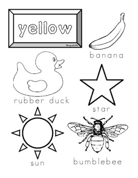 Color Coloring Pages by My Pre-K Classroom | Teachers Pay Teachers