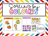 Sorting by Colours / Colors Activity for Toddlers