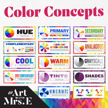 Preview of Color Concepts | Classroom Visuals