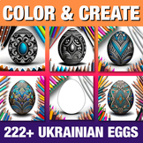 Color & Create Ukrainian Easter Eggs