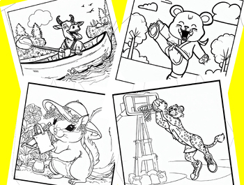 Color Crew Coloring Sheets by Shine Squad For Kids | TPT