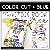 Color, Cut, and Glue Practice Book FREE