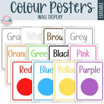 Preview of Color Display Posters