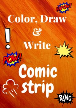 Preview of Color,Draw & Write Comic Strip