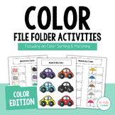 Color File Folder Activities