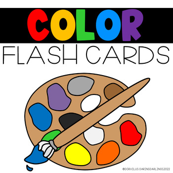 Preview of Color Flash Cards