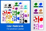 Color Flashcards for Preschool