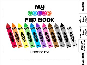 Flip Book Coloring Page