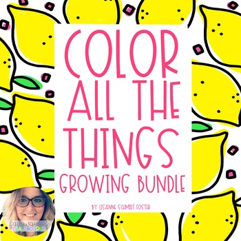 Preview of Color ALL The Things: Coloring Book Volume 1