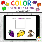 Color Identification BOOM Cards Distance Learning
