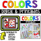 Color Unit Activities Printables and Digital Activity | Id