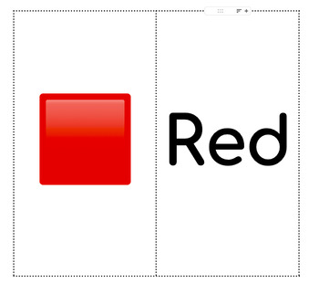 Preview of Color Identification- Flashcards