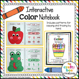 Color Interactive Notebook | Learning Colors Activity | Co