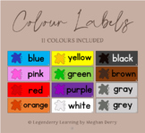 Color Labels with Splash | Classroom Decor Colour Posters