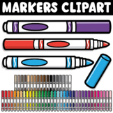 Color Markers Clip Art - Marker Clipart