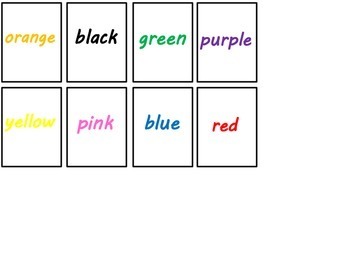 Download Color Matching Boards and Cards (work box, or math center) | TpT