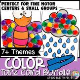 Color Matching Task Cards - Fine Motor Activities - Year L