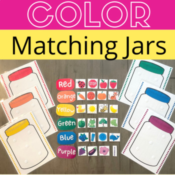 Color Matching Crayon Boxes. Color Sorting Activity by The Printed Learner