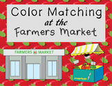 Color Matching at the Farmers Market an Adapted Book