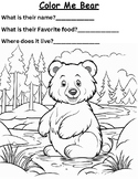 Color Me Bear: Literacy and Art Activity for K-2