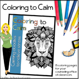 Color Me Calm -- Stress Relief Coloring Journal