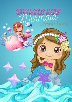 Preview of Color Me Mermaid Activity Book