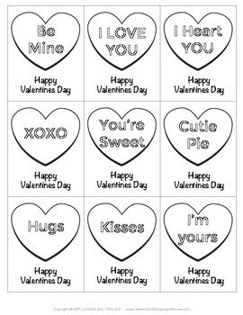 Color Me Valentines | Free Valentines Day Cards | Printable Freebie