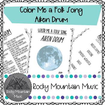 Preview of Color Me a Folk Song Aiken Drum