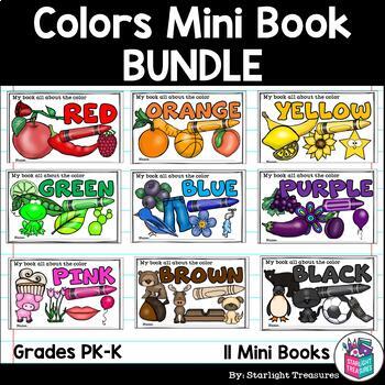 Preview of Color Mini Book Bundle: Colors of the Week Bundle