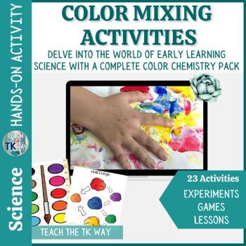 Preview of Color Activity For Preschool | Artist Investigations
