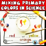 Primary Color Mixing Worksheets Preschool Kindergarten STE