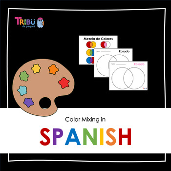 Preview of Color Mixing in Spanish