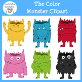Color Monster Clipart (Based on book) | Clipart del Monstr