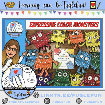 Preview of Color Monster Lesson- Create, Animate, and Express Feelings