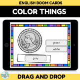 Color Objects Boom Cards for Distance Learning
