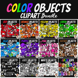 Color Objects Mega Clipart Bundle | Rainbow Colors [ARTeam