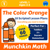 Color Orange | Learning Colors Activities | Toddler, 2's, 