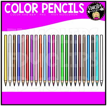 Almost Real - Colorful Crayons Clip Art Set {Educlips Clipart} by Educlips