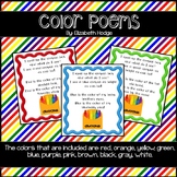 Color Poems- 11 colors included!