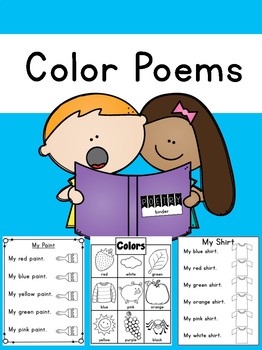 Preview of Color Poems