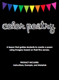 Color Poems- Lesson Materials