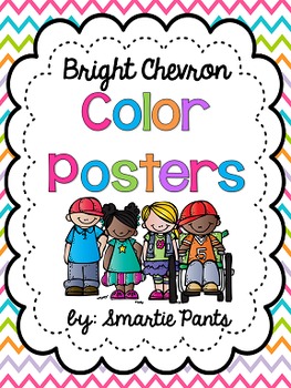 Preview of Bright Chevron Color Posters