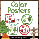 Camping Theme Color Posters