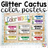 Color Posters- Cactus Classroom Decor